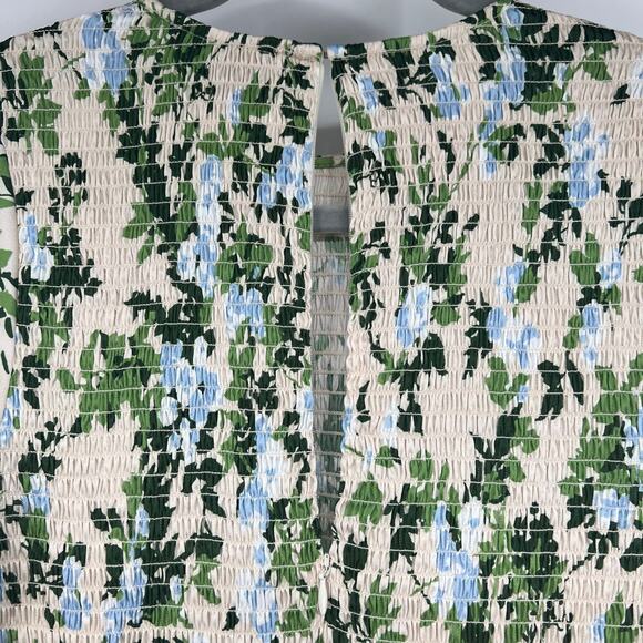 EUC Tuckernuck Floral Maxi Dress - Green and Blue - Picture 8 of 11